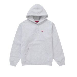 Supreme Small Box Hooded Sweatshirt (FW24) Heather Grey